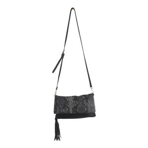 Jen & Co Womens Bag Snake Embossed Clutch Purse Shoulder Removable Straps